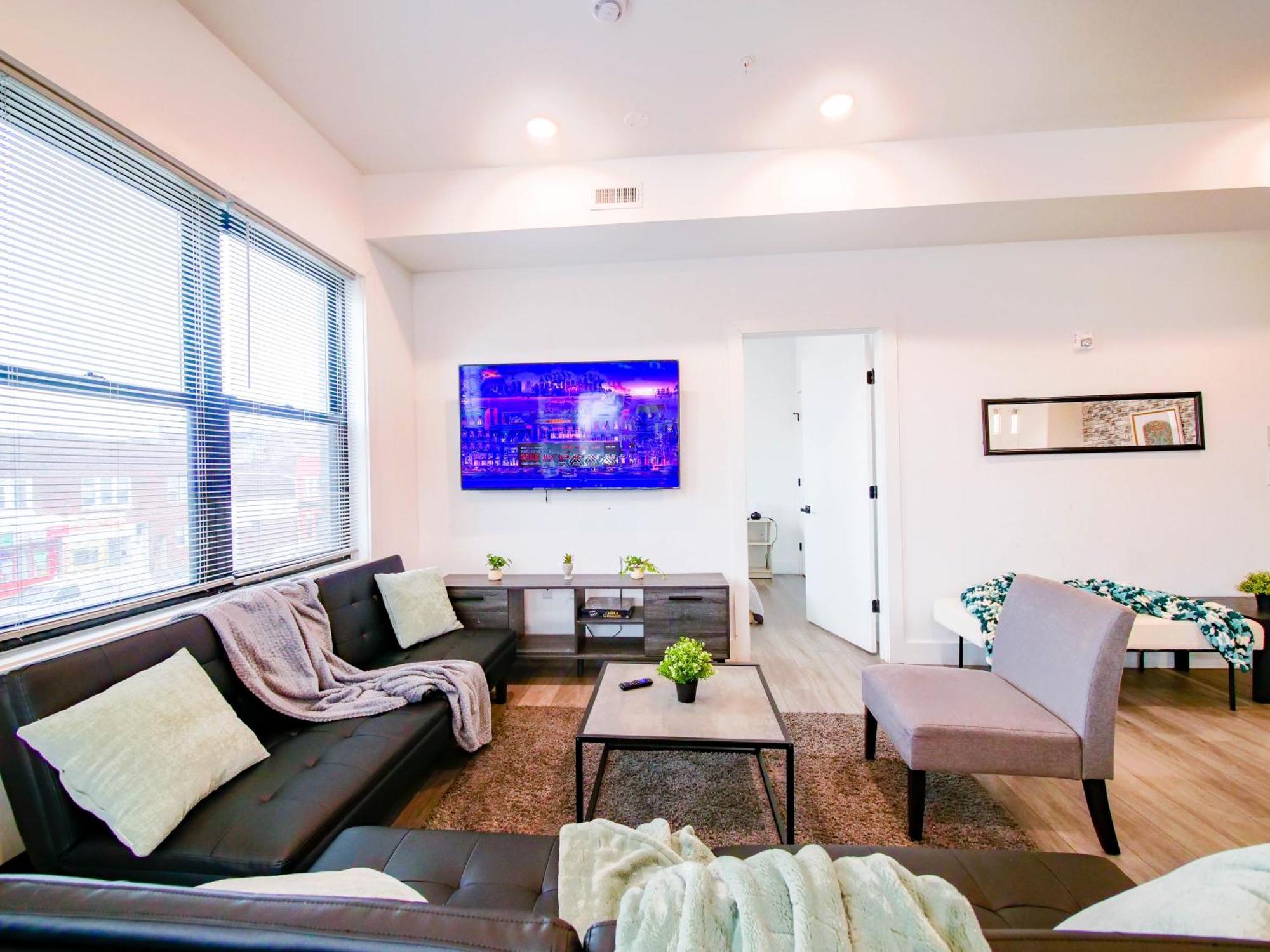 Apartment Vast Fully Furnished 2-bed Close To Nyc Bayonne