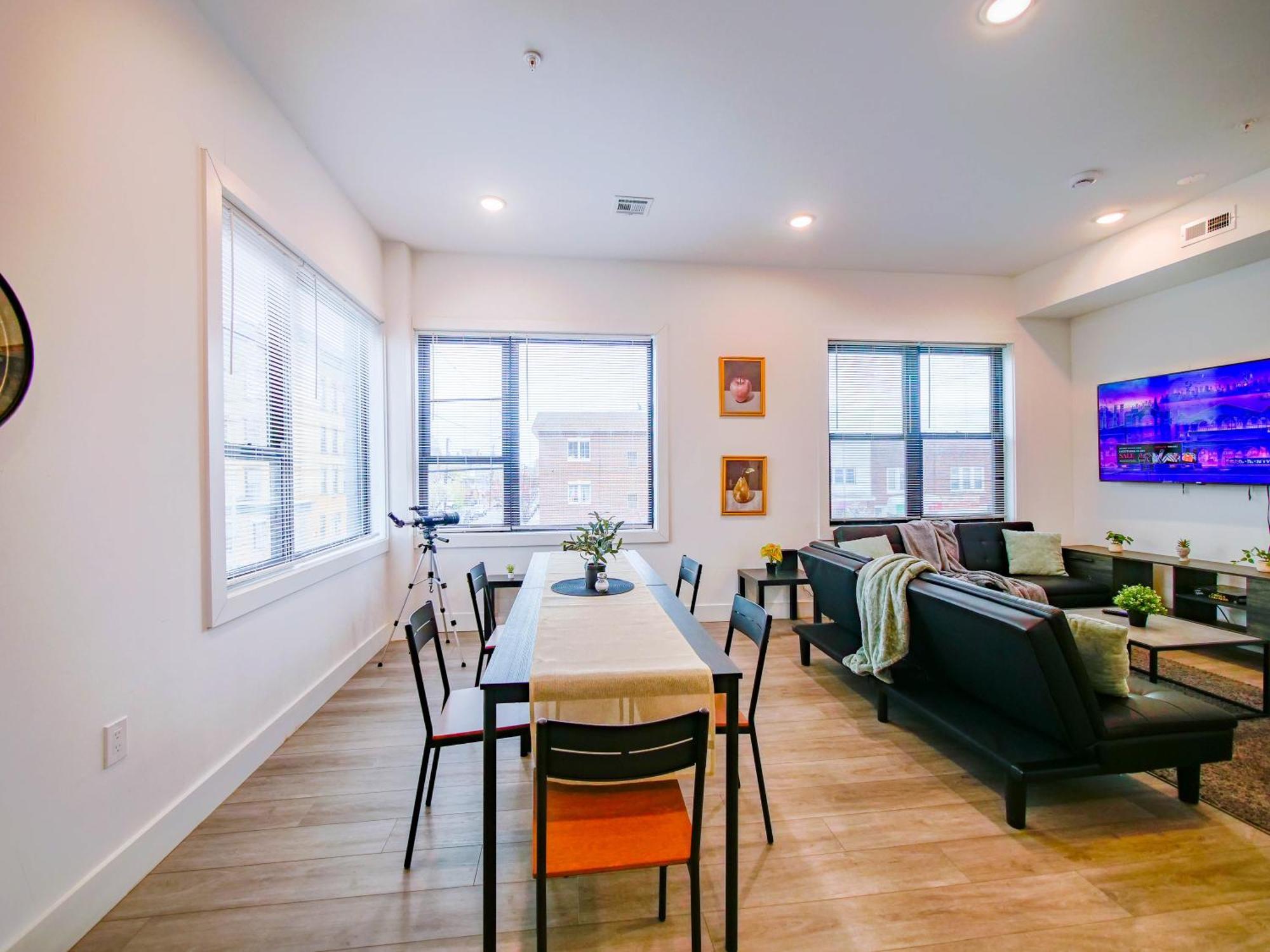 Vast Fully Furnished 2-bed Close To Nyc * Bayonne